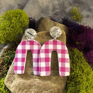 Polymer clay earrings